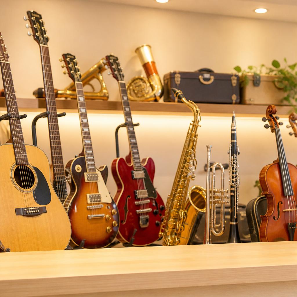 楽器の買取は女性店長にお任せ！あなたの大切な楽器を高額査定でお迎えします
