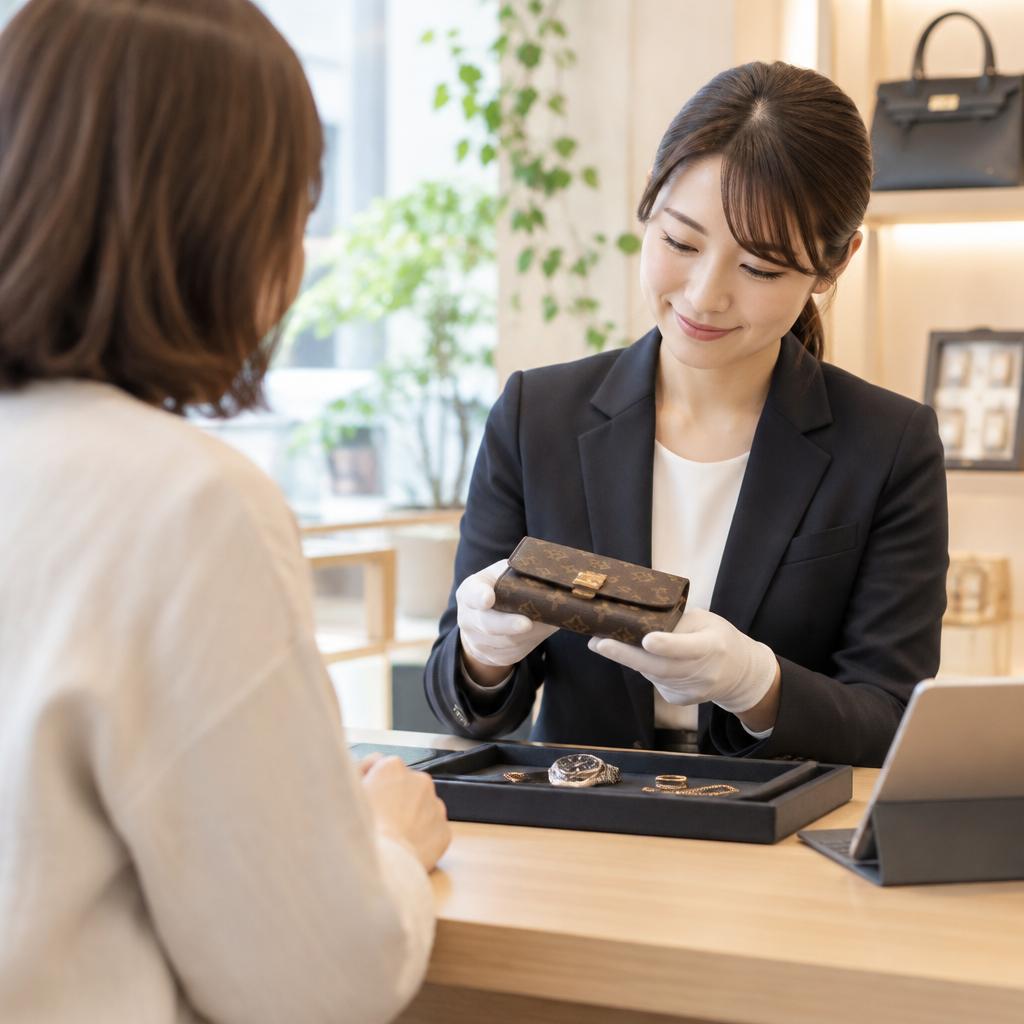 行田市で気軽に相談。女性店長が一枚ずつ丁寧に査定