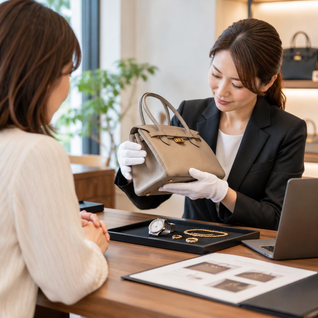 女性店長が一品ずつ丁寧に査定。気軽に話せる安心の買取相談